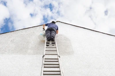 Peinture extérieure à Vaas — façades et ravalement
